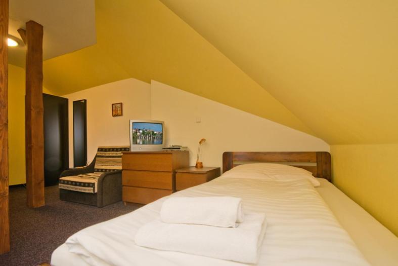 Hotel U Zlatého býka Písek Camera foto
